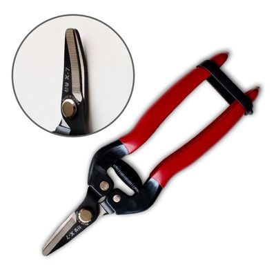 comprare SINSEUNG X7 forbici da giardino Maniglia rossa gomito forbici per raccogliere frutta fabbricazione online