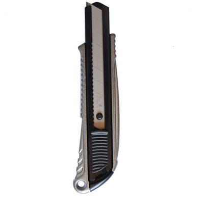 comprare 18mm Snap Off Utility Blades Knife Lavoro pesante Design ergonomico fabbricazione online