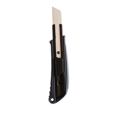 comprare Black Snap Off Knife Blades 9mm 18mm Utility Knives Auto-Lock Design antiscivolo fabbricazione online