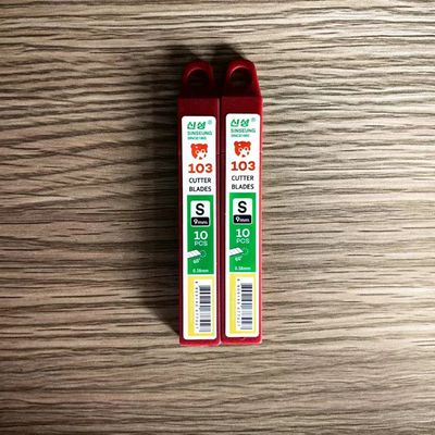 comprare Lametta da taglio lunga 86 mm per carta SK2 Acciaio al carbonio 9 mm coltello a coltello fabbricazione online
