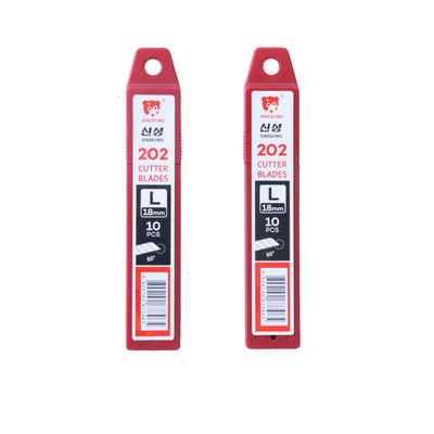 comprare Pesante Snap Off Blade Sinseung L202 18mm 20mm Argento 0,4mm Spessore fabbricazione online