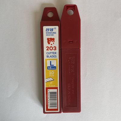comprare 18mm Snap Off blade 60 gradi Sinseung L203 angolo spessore 0,5mm fabbricazione online
