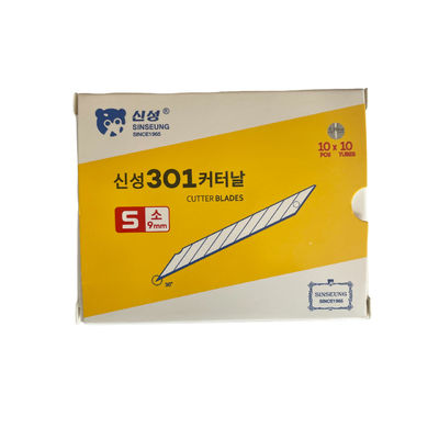 comprare S301 9mm Snap Off Cutter Blades per il taglio di precisione SINSEUNG fabbricazione online