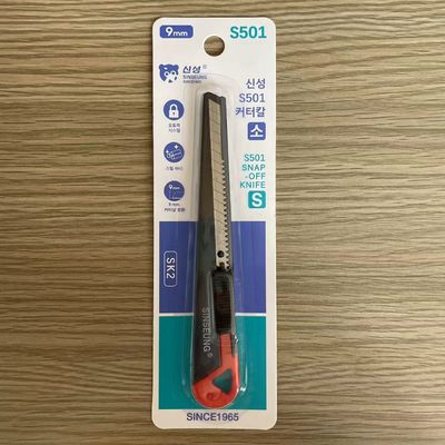 comprare Maniglia di ferro nero, taglio della lama, coltello da 86mm SK2, lama in acciaio con serratura automatica fabbricazione online