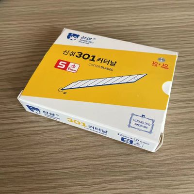 comprare 9 mm in argento coltello tagliatore di acciaio lame fabbricazione online