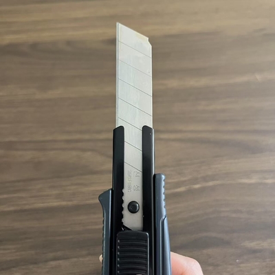 comprare 8 Segments 18mm Cutter Blades made of SK2 High Carbon Steel for Cutting Needs and Requirements fabbricazione online