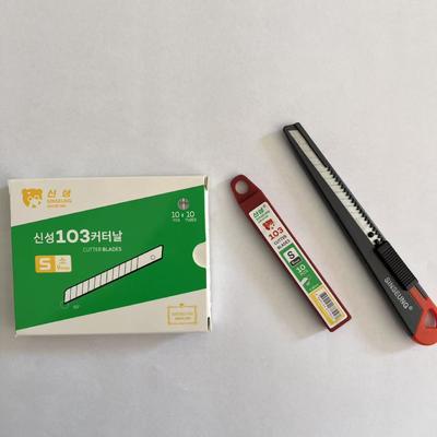 comprare 9mm Width Silver Small Cutter Blade for Heavy Duty Industrial Cutting fabbricazione online