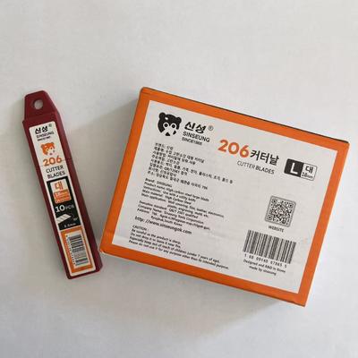 comprare 15 Segments Silver Color 18mm Cutter Blades for DIY Crafting and Home Projects fabbricazione online