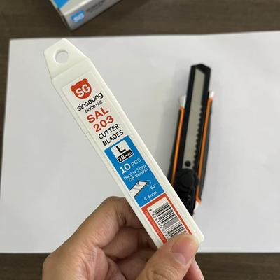 comprare Cutting Rubber with 18mm Cutter Blades Silver Width 18mm fabbricazione online