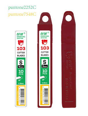9mm Snap Cutter Lame per Taglio Tappeti Acciaio ad Alto Carbonio SK2 Argento