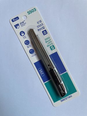 9mm Snap Off Utility Knife SK2 Acciaio 86mm Sostituzioni