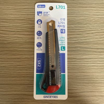 ABS Blade Utility Knife Blades 100 Pack Piccolo L701 Serratura di sicurezza pesante