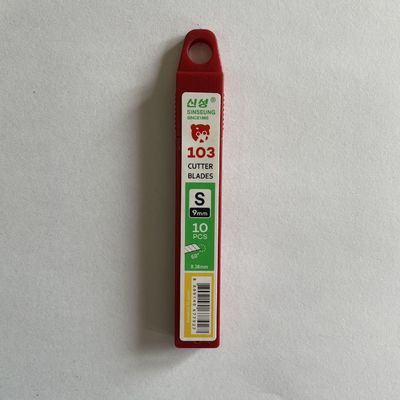 Lame di taglio in acciaio al carbonio 9 mm Larghezza 0,38 mm 60 gradi SK2