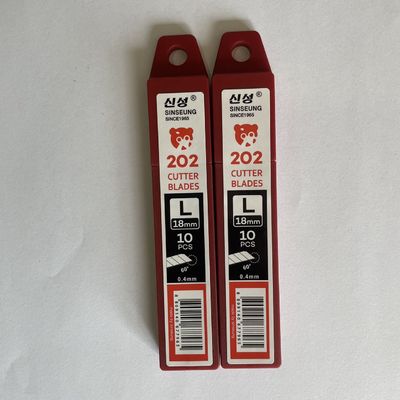 Taglio di precisione Sk2 18 mm lame di coltello Acciaio al carbonio 0,4 mm di spessore