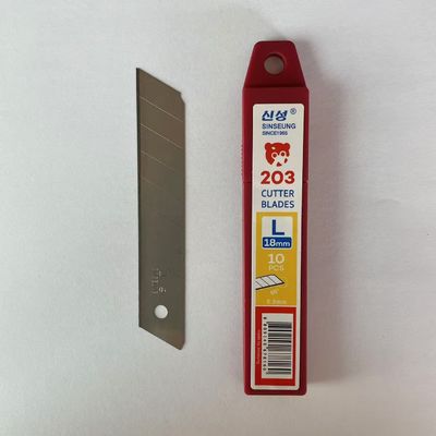 Lame per taglierino a 60 gradi, 18 mm, per impieghi gravosi, 8 segmenti, acciaio al carbonio SK2