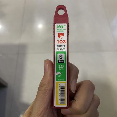 60 gradi SK2 coltello di utilità Snap Off sostituzione lama 9mm larghezza
