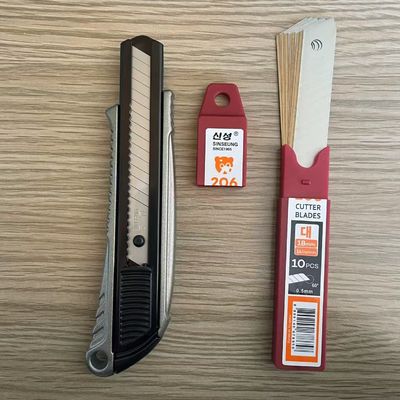 Lame per taglierino a strappo da 18 mm per tagli precisi, compatibili con cutter