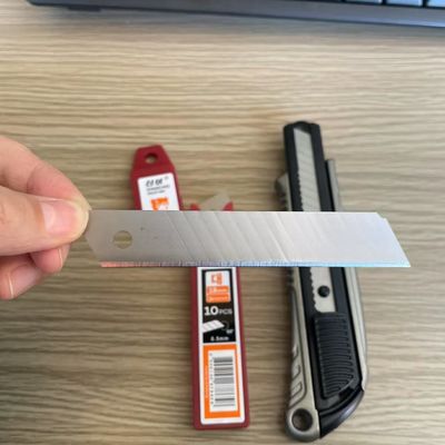 0.5 mm Spessore lame da coltello da 18 mm / lamette di utilità per lavori pesanti
