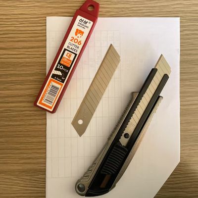 Lame a Taglio Rapido in Acciaio ad Alto Carbonio da 18 mm per Versatilità di Taglio di Precisione