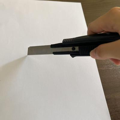 0,4 Mm Spessore Lame per Coltello Fai da Te 18mm / Lame per Cutter Robuste a Strappo