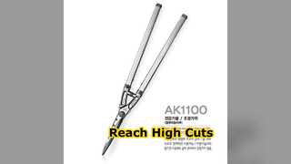 Le cesoie per siepi estensibili raggiungono altezze elevate